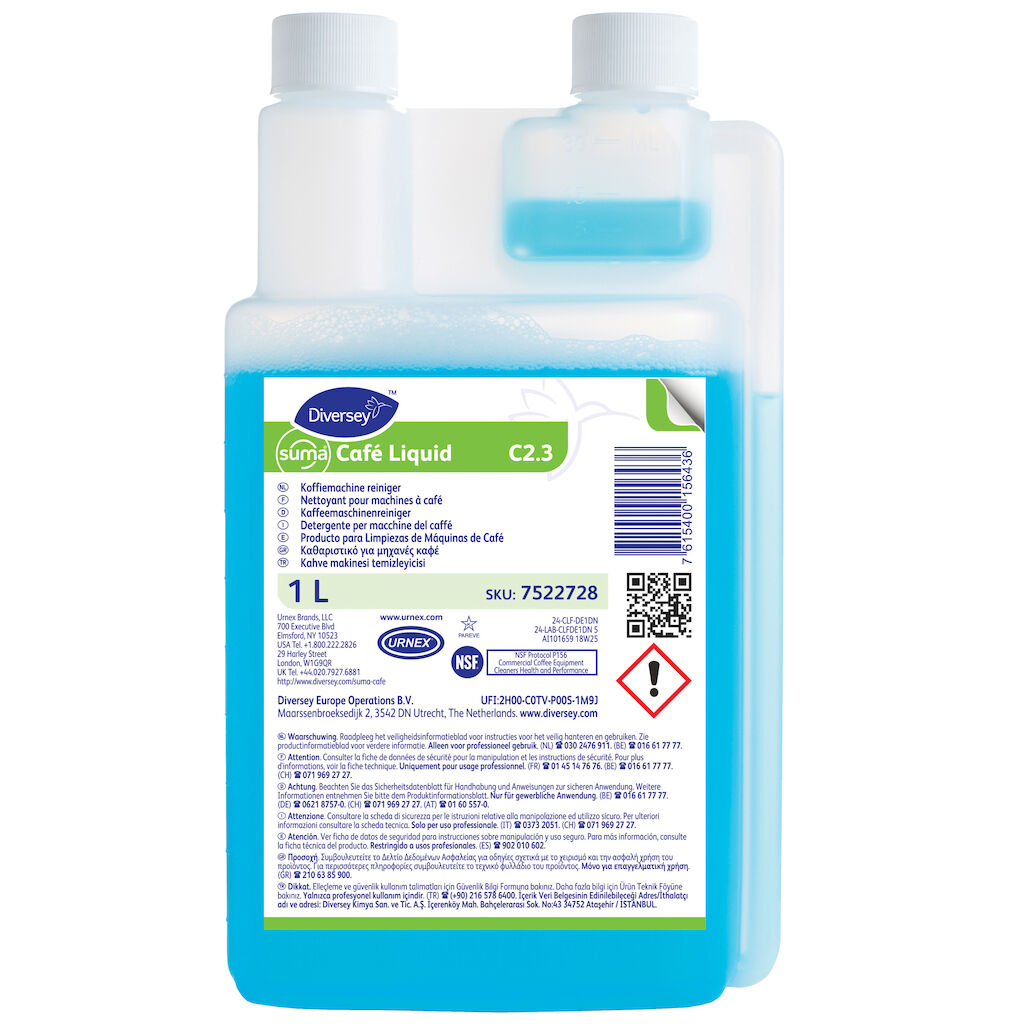Suma Café Liquid C2.3 6x1L - Reiniger voor koffiemachines